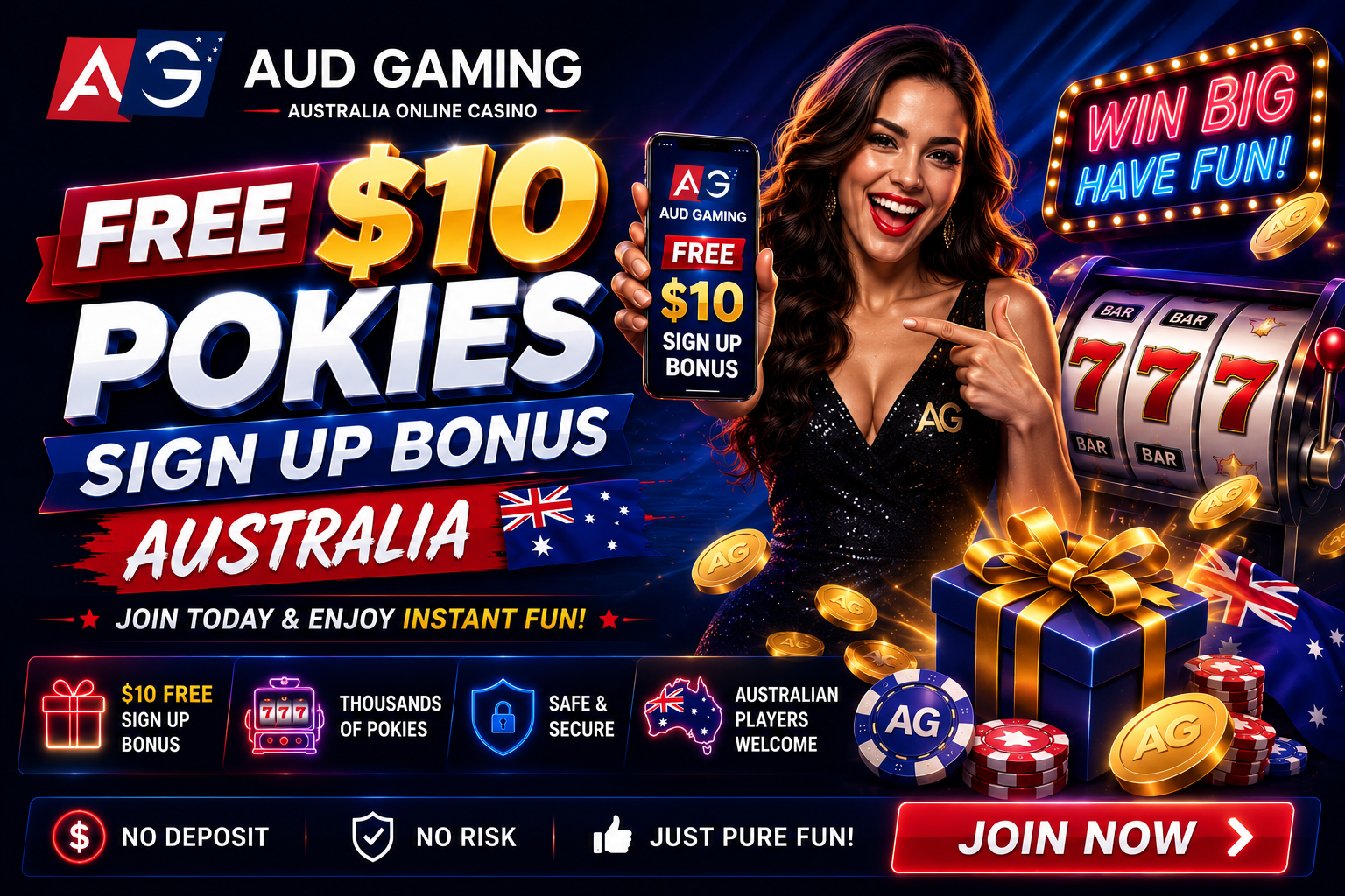 Free $10 Pokies Sign Up Bonus A